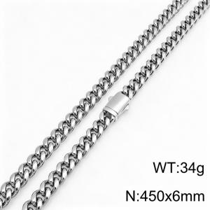 Stainless Steel Necklace - KN303142-ZLY