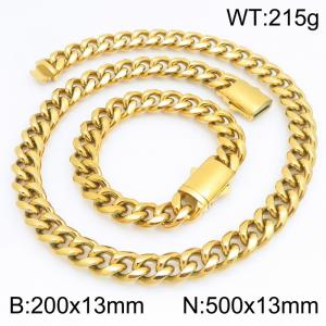 SS Jewelry Set(Most Men) - KN303255-ZLY