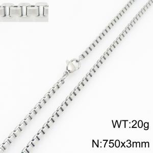 Stainless Steel Necklace - KN303507-Z