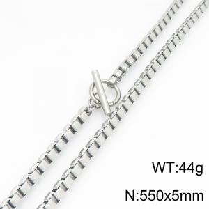 Stainless Steel Necklace - KN303547-Z