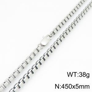 Stainless Steel Necklace - KN303555-Z