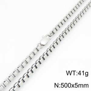 Stainless Steel Necklace - KN303556-Z