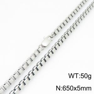 Stainless Steel Necklace - KN303559-Z