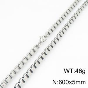 Stainless Steel Necklace - KN303572-Z