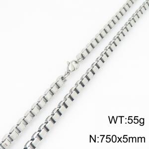Stainless Steel Necklace - KN303575-Z