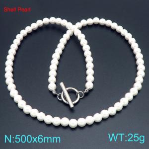 Bead Necklace - KN303592-Z