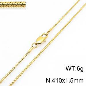 Stainless Steel Necklace - KN303686-Z