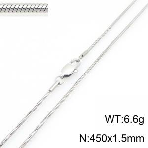 Stainless Steel Necklace - KN303688-Z