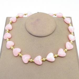 Bead Necklace - KN304258-TJG