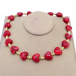 Bead Necklace - KN304259-TJG