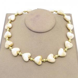 Bead Necklace - KN304260-TJG