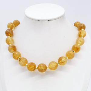 Bead Necklace - KN304274-TJG