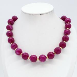 Bead Necklace - KN304279-TJG