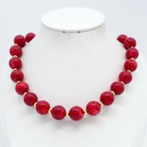 Bead Necklace - KN304281-TJG