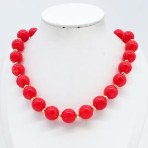 Bead Necklace - KN304285-TJG