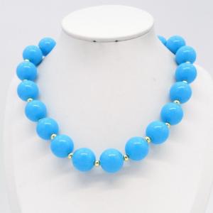 Bead Necklace - KN304290-TJG