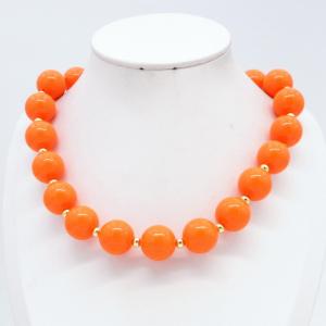 Bead Necklace - KN304291-TJG