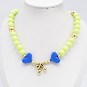 Bead Necklace - KN304305-TJG
