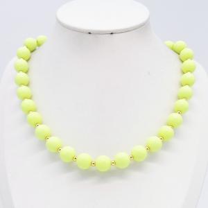 Bead Necklace - KN304309-TJG
