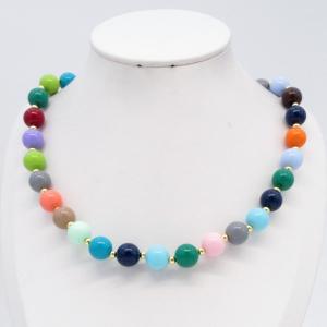Bead Necklace - KN304317-TJG