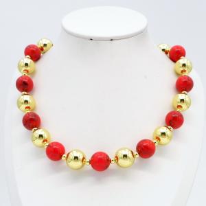 Bead Necklace - KN304322-TJG