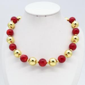 Bead Necklace - KN304323-TJG