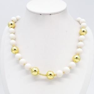Bead Necklace - KN304324-TJG