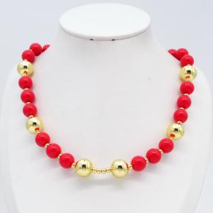 Bead Necklace - KN304326-TJG