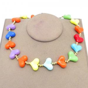 Bead Necklace - KN304327-TJG