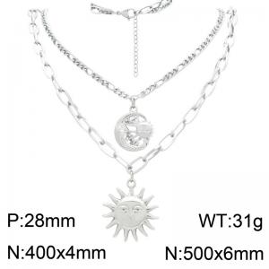 Stainless Steel Necklace - KN304345-Z