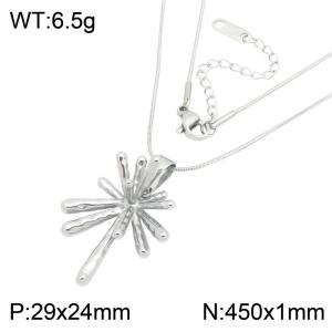 Stainless Steel Necklace - KN304362-HR