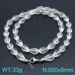 Bead Necklace - KN304504-CQ