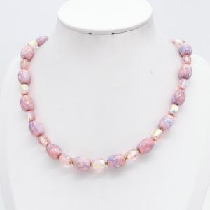 Bead Necklace - KN304585-JW