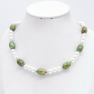 Bead Necklace - KN304586-JW