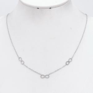 Stainless Steel Necklace - KN304707-CQ