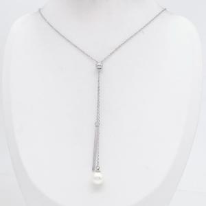 Stainless Steel Necklace - KN304712-CQ