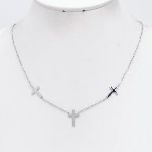 Stainless Steel Necklace - KN304723-CQ
