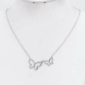 Stainless Steel Necklace - KN304724-CQ