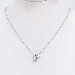 Stainless Steel Necklace - KN304738-CQ
