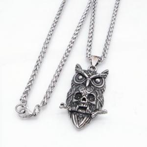 Stainless Steel Necklace - KN304818-GSD