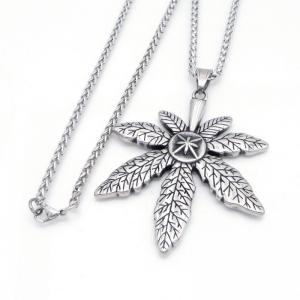 Stainless Steel Necklace - KN304830-GSD