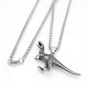 Stainless Steel Necklace - KN304832-GSD
