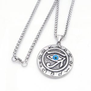 Stainless Steel Necklace - KN304842-GSD
