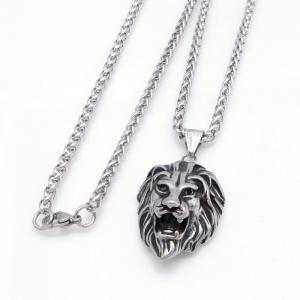 Stainless Steel Necklace - KN304850-GSD