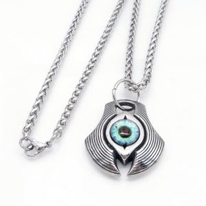 Stainless Steel Necklace - KN304865-GSD