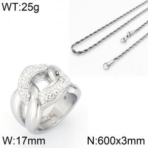 Off-price Necklace - KN31231-KC
