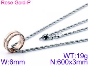 Off-price Necklace - KN31265-KC