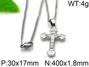 Stainless Steel Necklace - KN33775-TOM