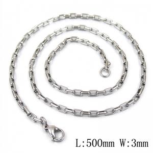 Stainless Steel Necklace - KN5518-Z