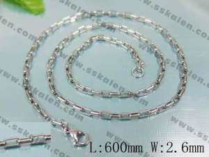 Stainless Steel Necklace - KN5521-Z